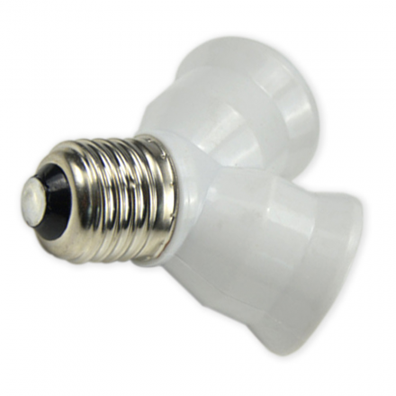 EcoEnergy Adapter rozgałęźnik E27 na 2xE27 do żarówek LED