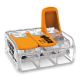 WAGO Szybkozłączka uniwersalna 3x0,5-6mm² transparentna 221-613