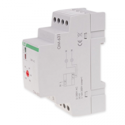F&F Ogranicznik poboru mocy regulowany 200-1000W 1Z 16A OM-631
