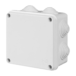 ELEKTRO-PLAST Puszka elektroinstalacyjna PK-5 odgałęźna natynkowa IP55 biała 0252-00