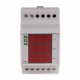 F&F Wskaźnik napięcia modułowy potrójny 3F woltomierz 230V AC DMV-3